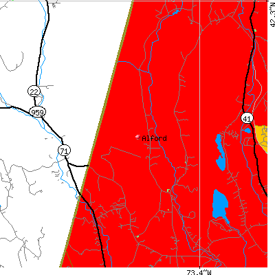 Alford map