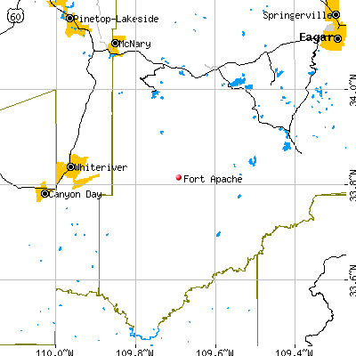 Fort Apache map