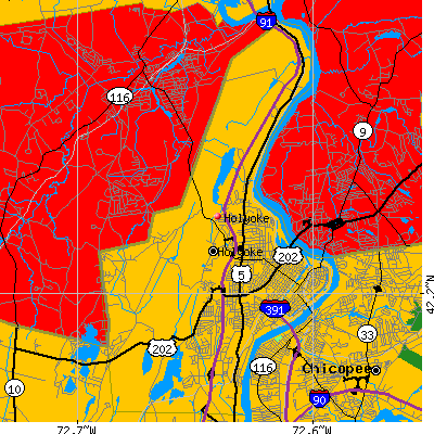 Holyoke map