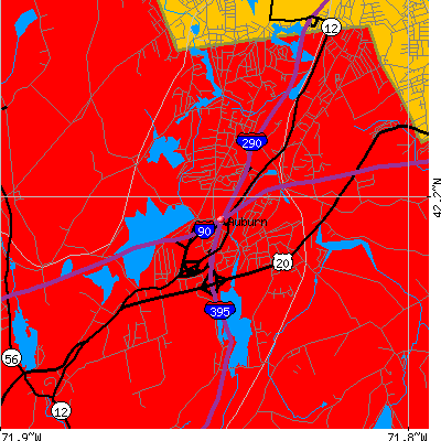 Auburn map