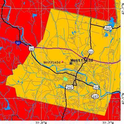 Westfield map