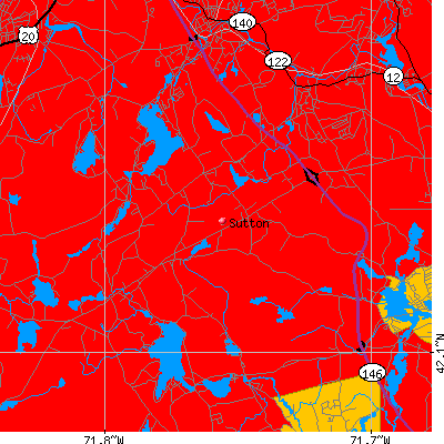 Sutton map