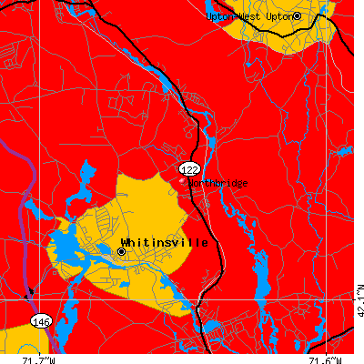Northbridge map