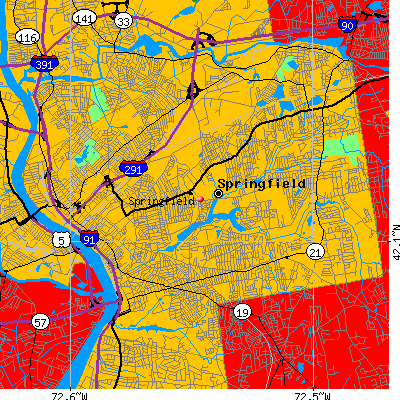 Springfield map