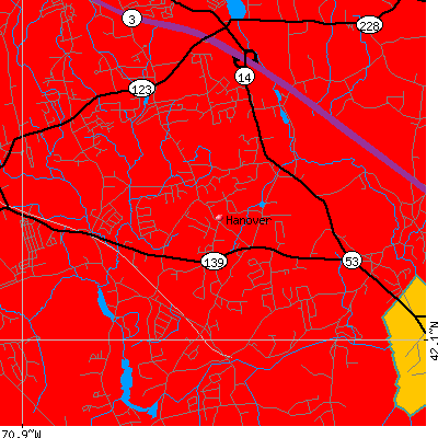 Hanover map