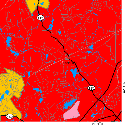 Norfolk map