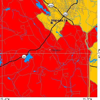 Mendon map