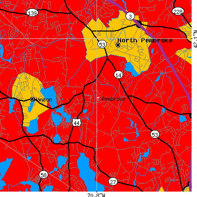Pembroke map