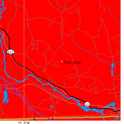 Millville map