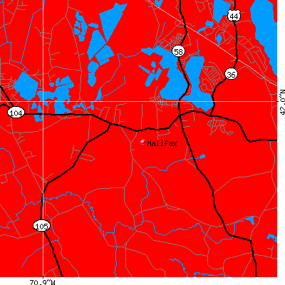 Halifax map