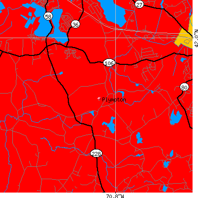 Plympton map