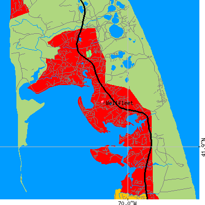 Wellfleet map