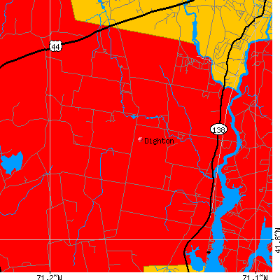 Dighton map