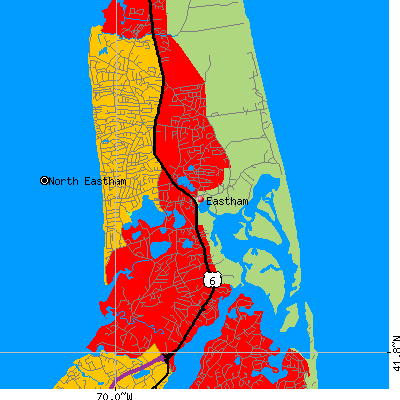 Eastham map