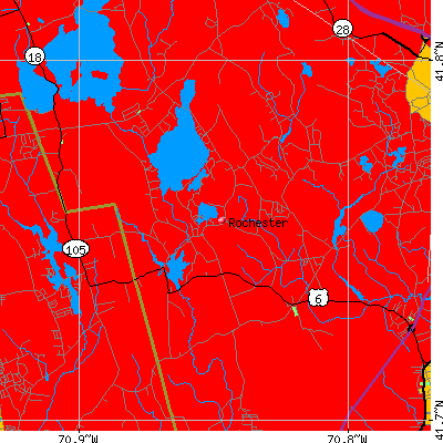 Rochester map