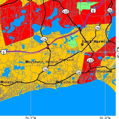 Harwich map