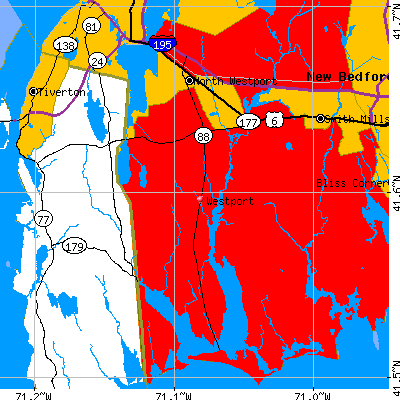 Westport map
