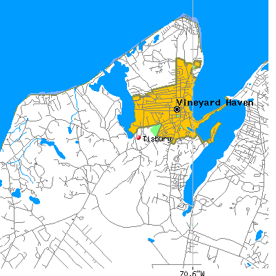 Tisbury map