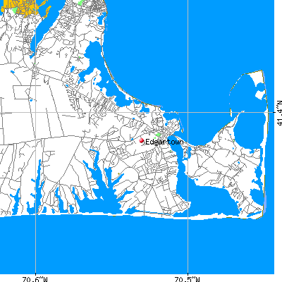 Edgartown map