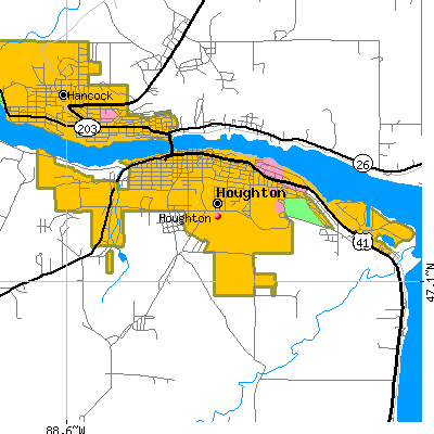 Houghton map