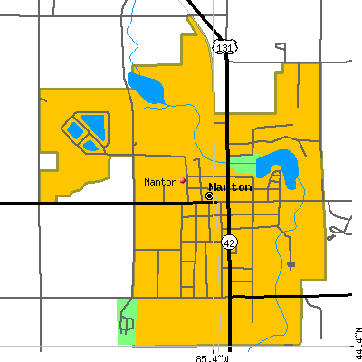 Manton map