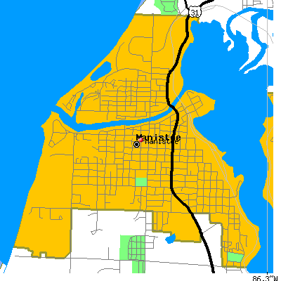 Manistee map