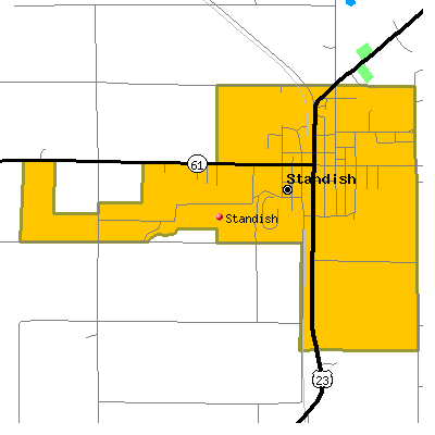 Standish map
