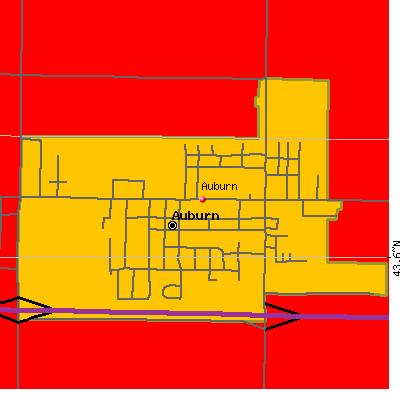 Auburn map