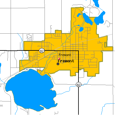 Fremont map