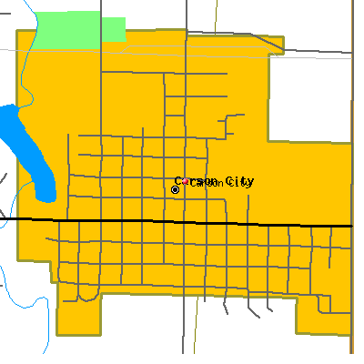 Carson City map