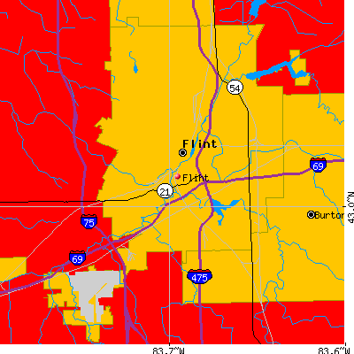 Flint map