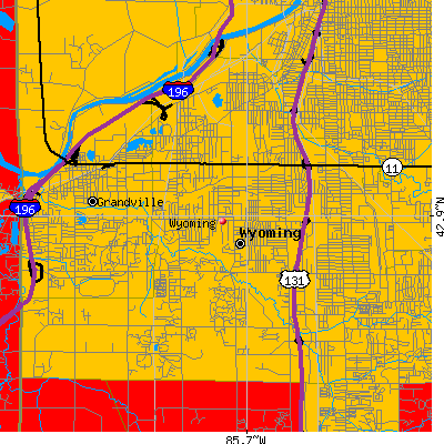 Wyoming map