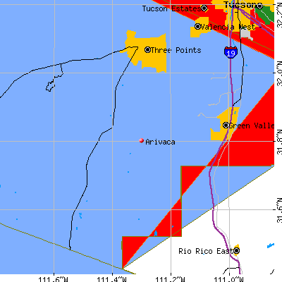 Arivaca map