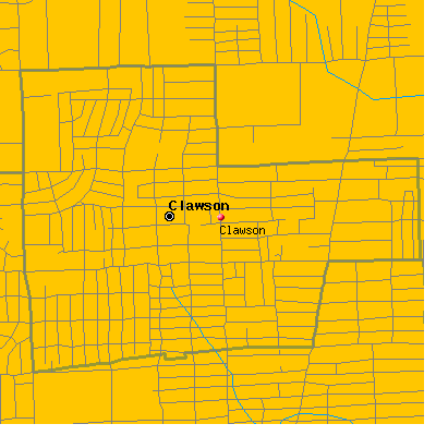 Clawson map