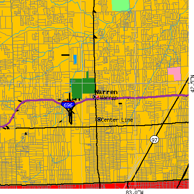 Warren map