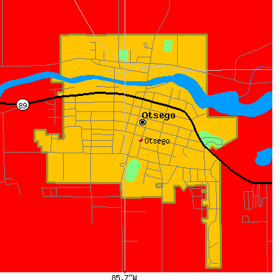 Otsego map