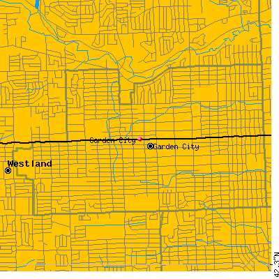 Garden City map