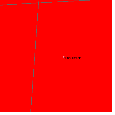 Ann Arbor map