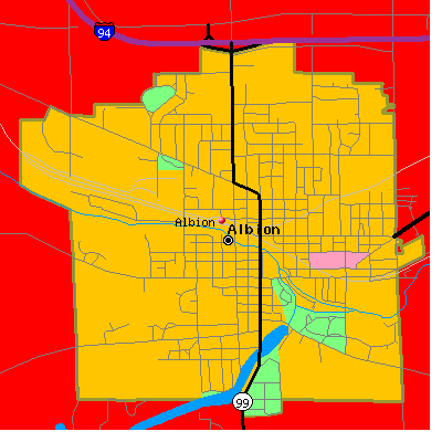 Albion map