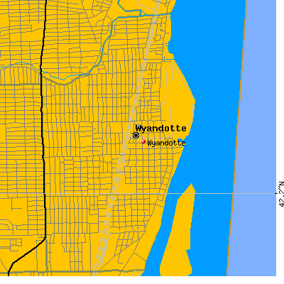 Wyandotte map