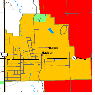 Hudson map