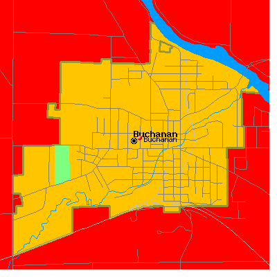 Buchanan map