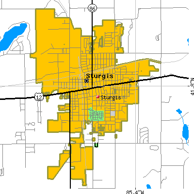 Sturgis map