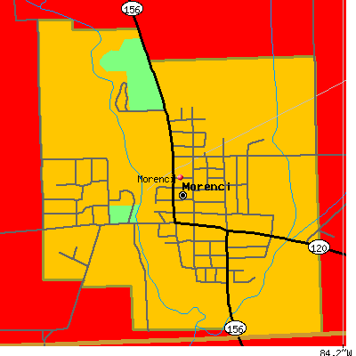 Morenci map