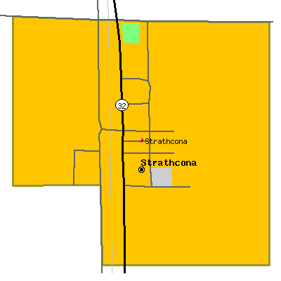 Strathcona map