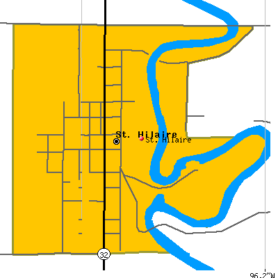 St. Hilaire map