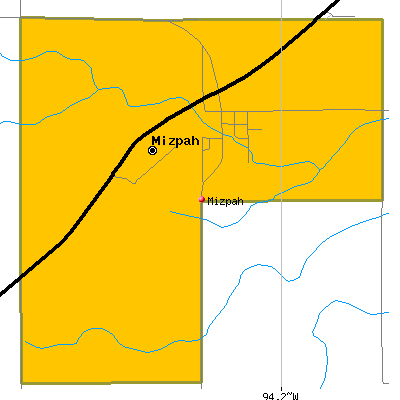 Mizpah map