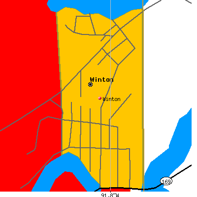 Winton map