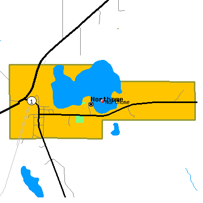 Northome map