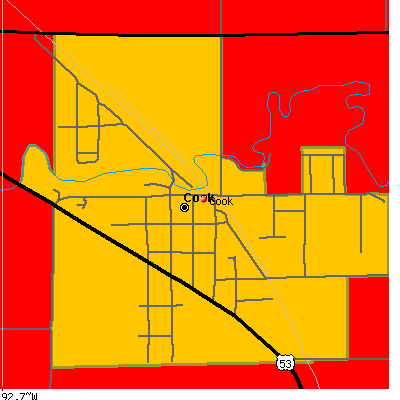 Cook map